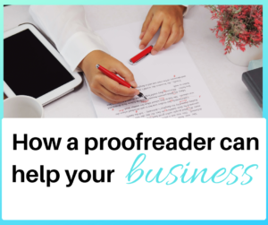freelance proofreader
